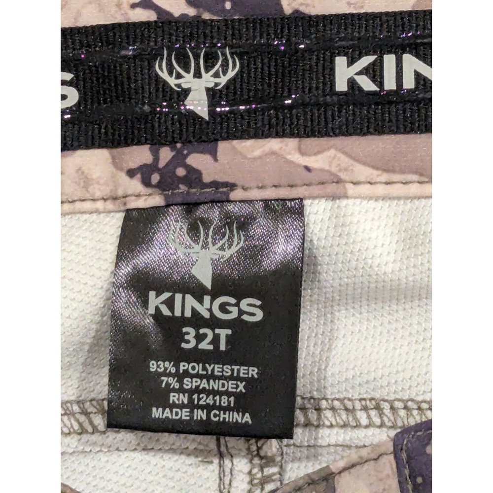 Kings Camo XKG Ridge Pants Mens 32T Desert Shadow Hunting Stretch Cargo Camo - Picture 8 of 9